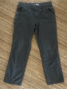 Men's Dark Gray Casual Pants